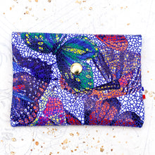 Load image into Gallery viewer, Blue Butterfly Leather Wallet - Gigi&#39;s Paris Find

