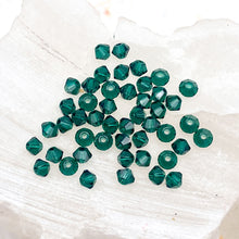 Load image into Gallery viewer, 2.5mm Emerald Premium Crystal Bead Set - 48 Pcs

