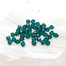 Load image into Gallery viewer, 2.5mm Emerald Premium Crystal Bead Set - 48 Pcs
