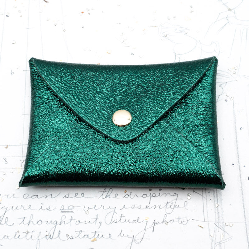 Emerald Pocket Pouch - Paris Find!