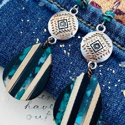 Southwest Sparkle Finished Piece