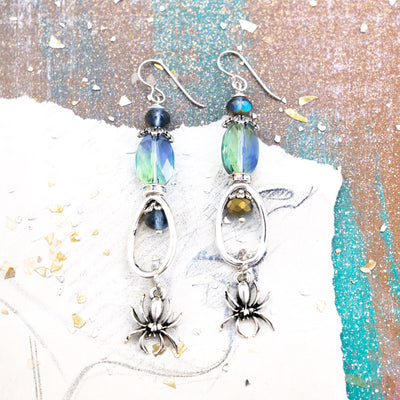 Spooky Spider Earrings