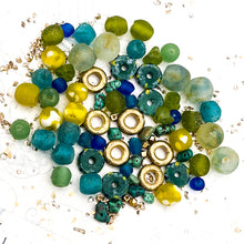 Load image into Gallery viewer, Emerald Current African Bead Mix