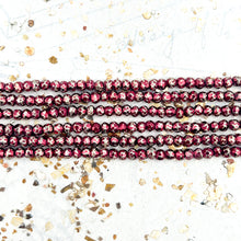 Load image into Gallery viewer, Patinaed Pyrite Faceted Gemstone Bead Strand - Tucson Find
