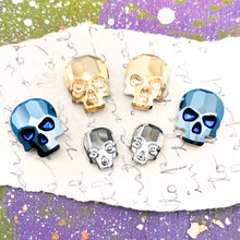 Load image into Gallery viewer, Skull Flat Back Premium Crystal Set

