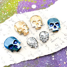 Load image into Gallery viewer, Skull Flat Back Premium Crystal Set
