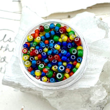 Load image into Gallery viewer, African White Heart Bead Jar
