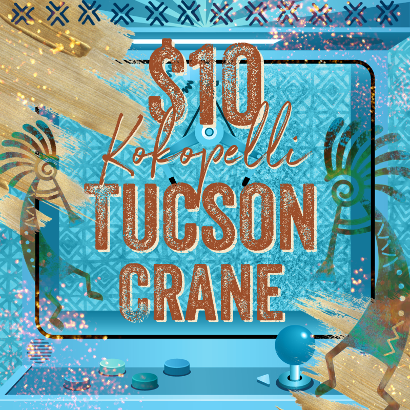 Pre-Order 2024 $10 Kokopelli Tucson Crane