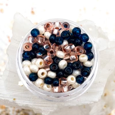 8/0 Parisian Love Mixed Seed Bead Jar