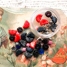Load image into Gallery viewer, Bastille Day Vintage Glass Bead Mix Jar - Paris Find
