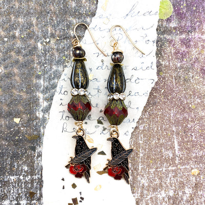 Raven Earrings