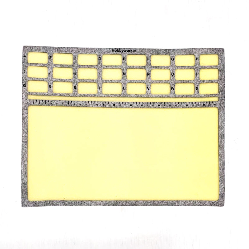 Large Bead Mat with Individual Grids