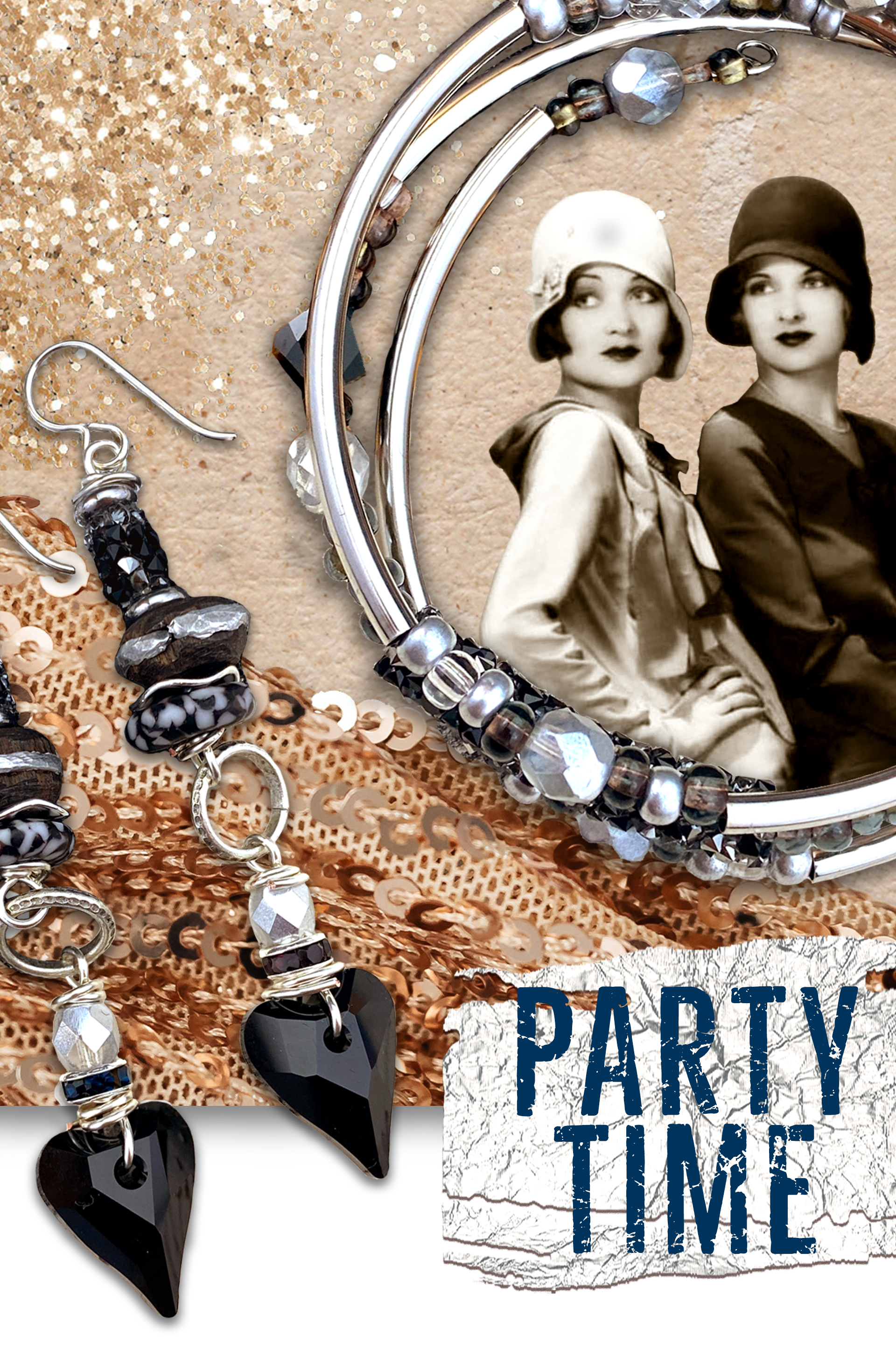 Party Time | DIY Jewelry Inspiration | Nostalgica Featured Image