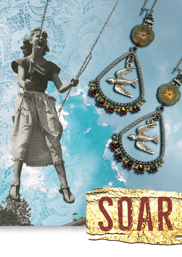Soar | DIY Jewelry Inspiration | Nostalgica Featured Image