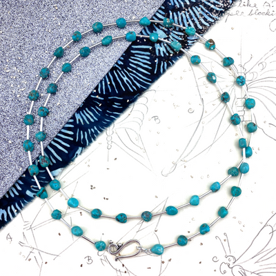 Turquoise Nugget Necklace