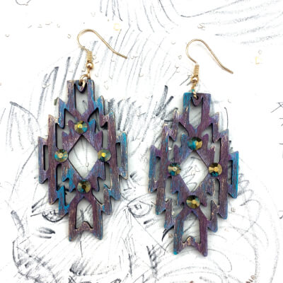 Southwest Sparkle Finished Piece