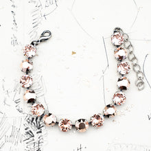 Load image into Gallery viewer, Roses are Rose Gold Sparkle Bracelet Kit
