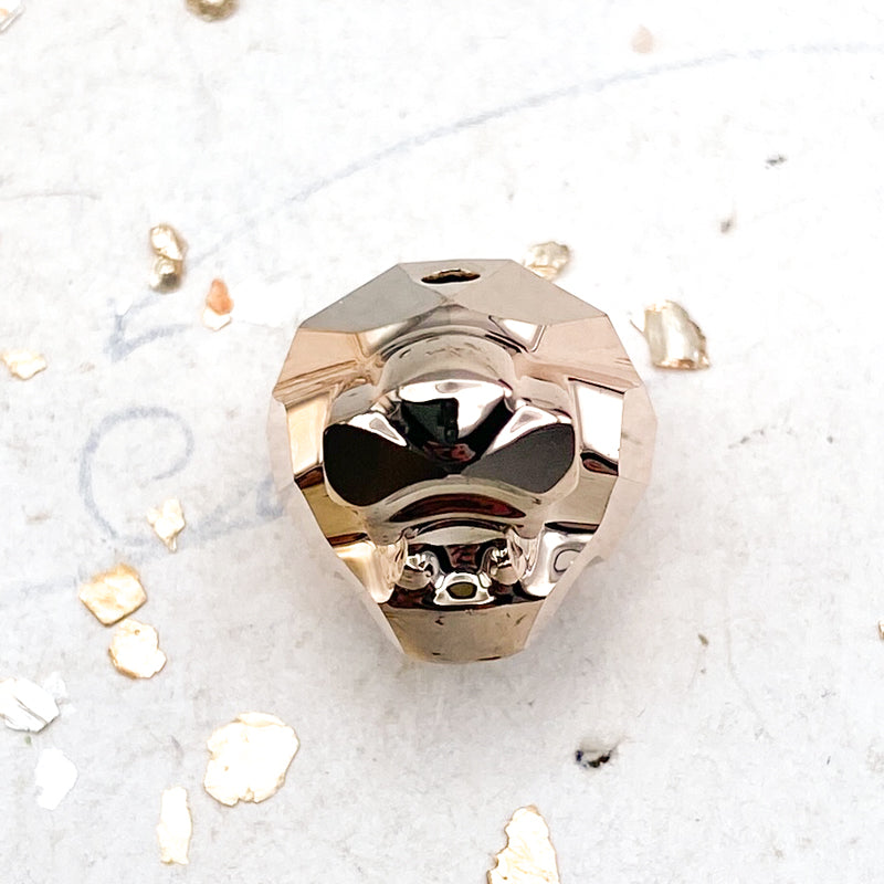 14mm Rose Gold Premium Austrian Crystal Panther Bead