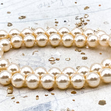 Load image into Gallery viewer, Pre-Order 6mm Creamrose Premium Austrian Crystal Pearl Strand
