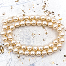 Load image into Gallery viewer, Pre-Order 6mm Creamrose Premium Austrian Crystal Pearl Strand
