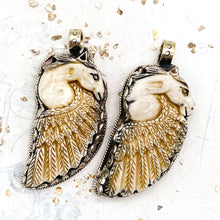Load image into Gallery viewer, Carved Pegasus Nepal Focal Pendant
