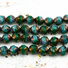 Load image into Gallery viewer, Forest Stroll Czech Bead Strand
