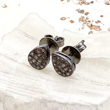 Load image into Gallery viewer, Diamond Teardrop Earrings
