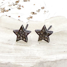Load image into Gallery viewer, Diamond Star Earrings
