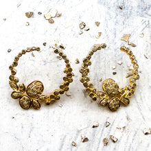 Load image into Gallery viewer, Gold Diamond Bee Earring
