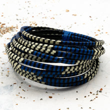 Load image into Gallery viewer, Ride the Wave African Tarp Bracelet
