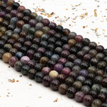 Load image into Gallery viewer, Ruby and Sapphire Gemstone Bead Strand - Tucson Find
