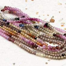 Load image into Gallery viewer, Faceted Rainbow Trail Bead Strand
