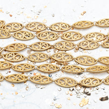 Load image into Gallery viewer, Pre-Order Golden Filigree Chain - 12 inches
