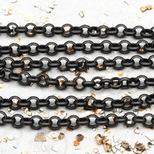 Load image into Gallery viewer, Little Links Gunmetal Chain - 1 Foot
