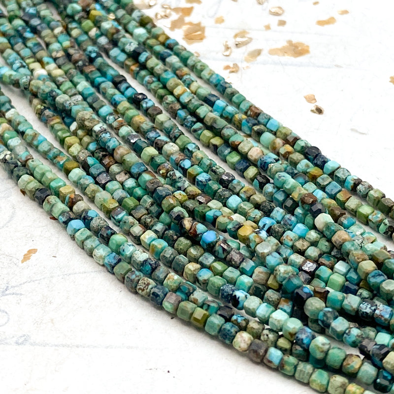 Tiny Turquoise Bead Strand
