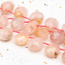 Load image into Gallery viewer, Rose Quartz Drop Bead Strand - Tucson Find
