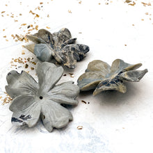 Load image into Gallery viewer, Weathered Stone Flower Focal Pendant
