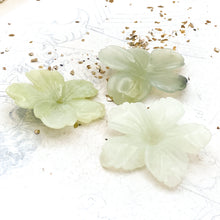 Load image into Gallery viewer, Light Stone Flower Focal Pendant
