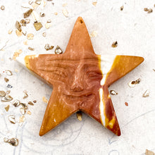 Load image into Gallery viewer, Smiling Star Howlite Focal Pendant
