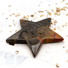 Load image into Gallery viewer, Smiling Star Howlite Focal Pendant
