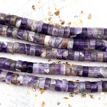 Load image into Gallery viewer, Large Hole Amethyst Bead Strand
