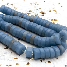 Load image into Gallery viewer, Large Hole Blue Aventurine Bead Strand

