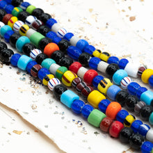 Load image into Gallery viewer, Bright Colors African Bead Strand
