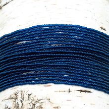 Load image into Gallery viewer, 13/0 Navy Blue Seed Bead Hank
