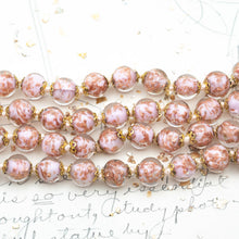 Load image into Gallery viewer, Pink Venetian Glass Necklace

