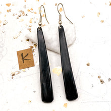 Load image into Gallery viewer, Wooden and Brass African Earrings
