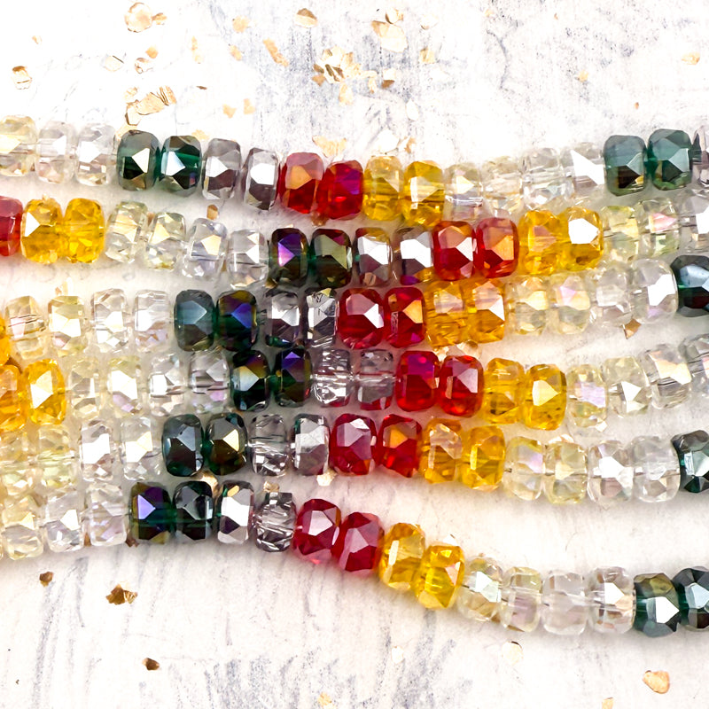 The Christmas Heishi Bead Strand