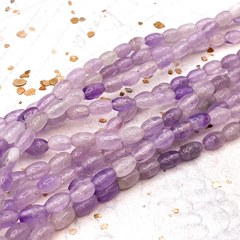 Light Amethyst Bead Strand