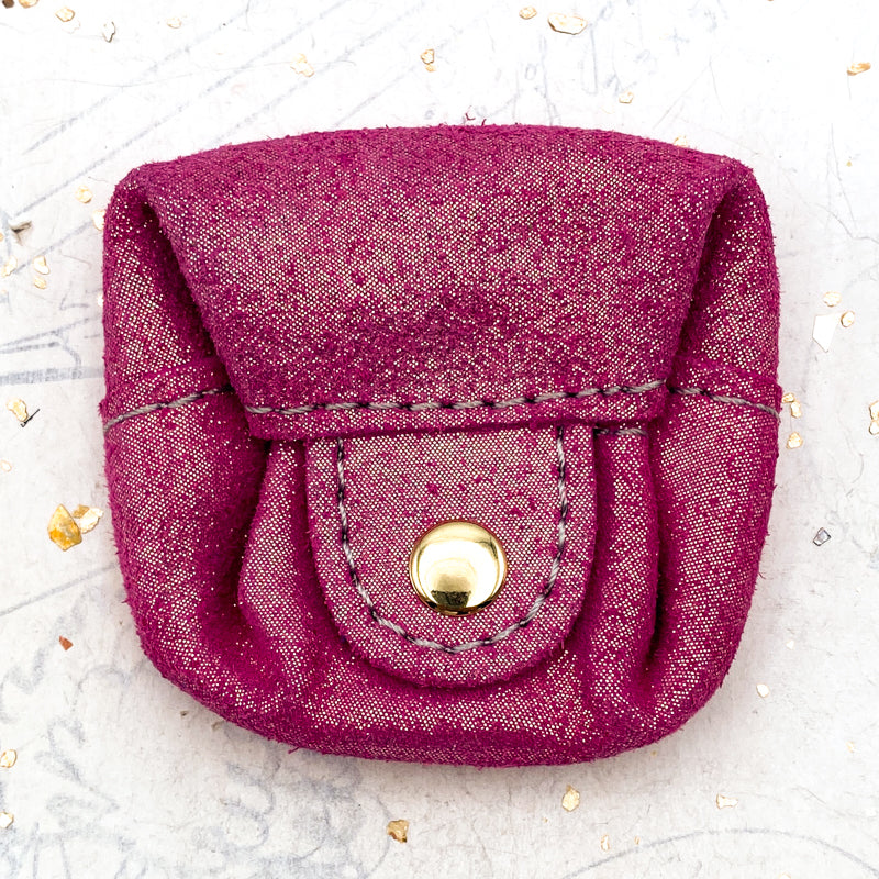 Pink Shimmer Tiny Pouch - Gigi's Paris Find