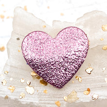 Load image into Gallery viewer, Leather Heart Pin - Gig&#39;s Paris Find
